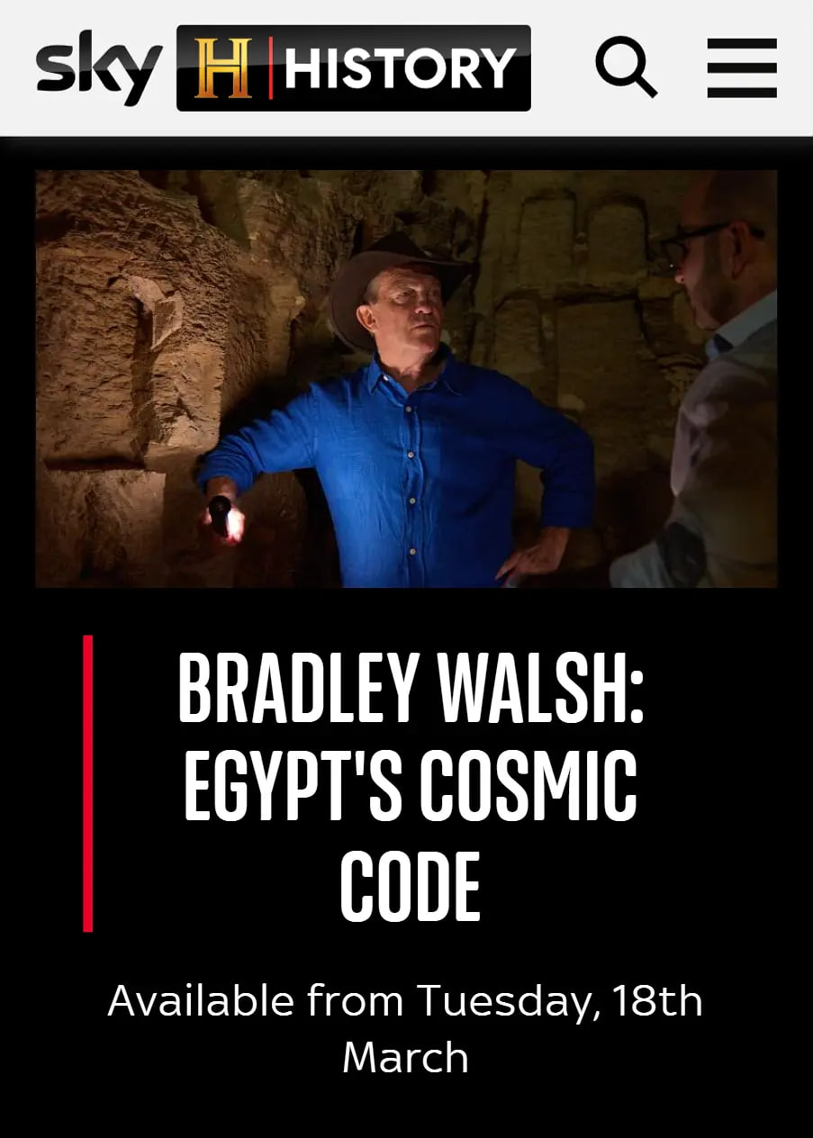 观看布拉德利·沃尔什：埃及的宇宙密码