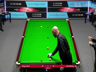 斯诺克 丁俊晖4-3马海龙 20231002