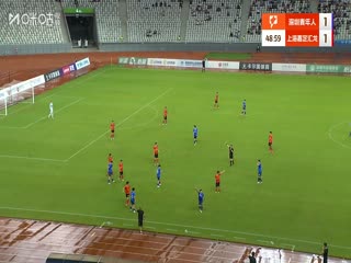 中甲联赛 深圳青年人VS上海嘉定汇龙 20250721