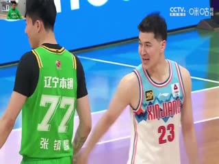 CBA季后赛四分之一决赛 辽宁本钢VS新疆伊力特 20250413