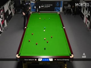 苏格兰公开赛资格赛 史蒂文·霍尔沃斯4-0马哈茂德·哈雷迪 20251016