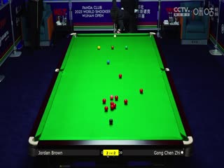 斯诺克 乔丹·布朗3-5巩晨智(李照) 20231010