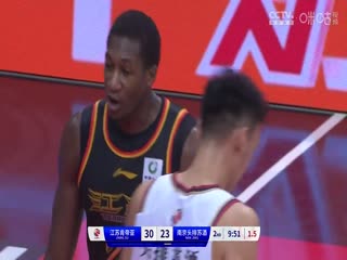 CBA常规赛第24轮 江苏肯帝亚VS南京头排苏酒 20240101（洪超）