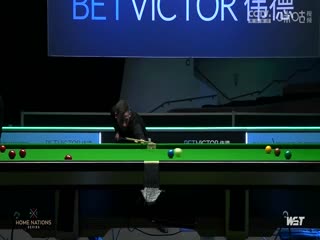 斯诺克 巴里·霍金斯5-4大卫·吉尔伯特 20231027（李照）