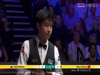 24-25赛季斯诺克世锦赛决赛 赵心童11-6马克·威廉姆斯（第二阶段） 20250505