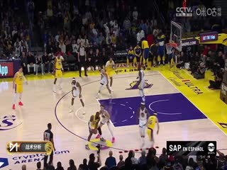 NBA常规赛 勇士VS湖人 20250404