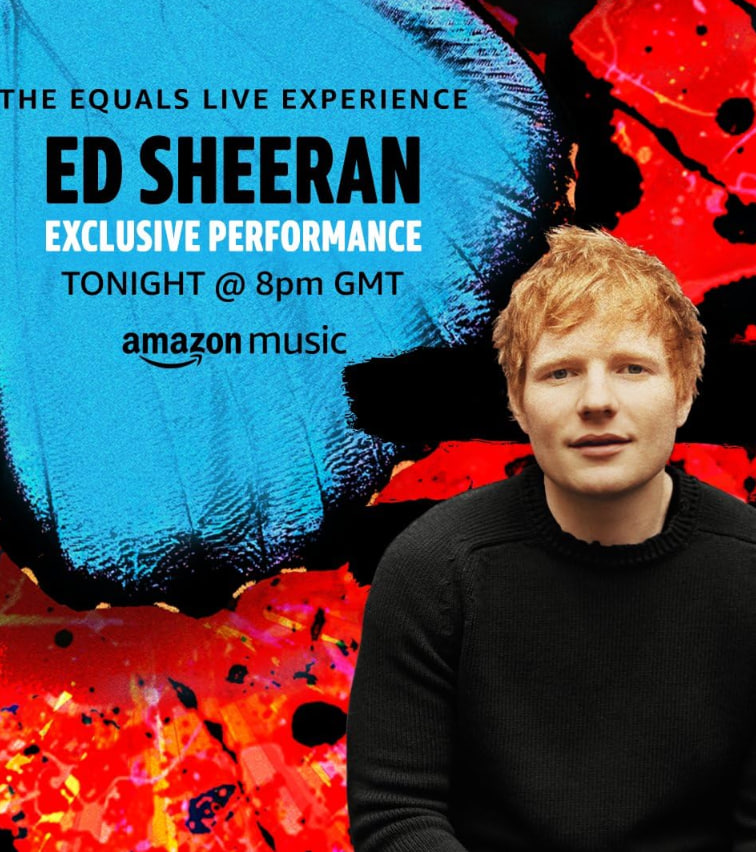 Ed Sheeran 的 Equals 现场演出