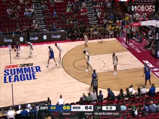 NBA夏季联赛 勇士VS灰熊 20250716
